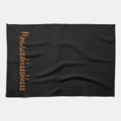 Evil Laughter Mmwwahaahaaahhaaa Halloween Theedoek (Horizontaal)