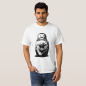 Evil Matryoshka Doll Russian - Pop Art T-shirt (Voorkant volledig)