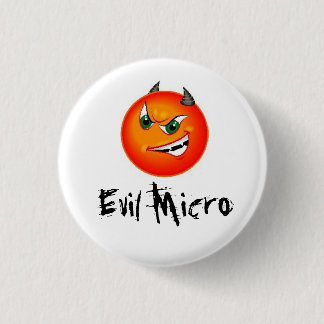 Evil Micro Geocaching Swag Pin Ronde Button 3,2 Cm