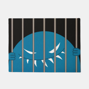 Evil Monster Character Kingpin Jailed Gothic Deurmat