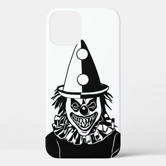 Evil Monster creepy Clown Scary Circus art Case-Mate iPhone Case (Achterkant)