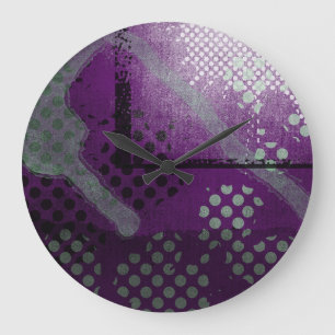 Evil Moon Round Steampunk Wall klok