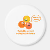 Evil MRSA Magneet (Voorkant)