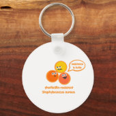 Evil MRSA Sleutelhanger (Voorkant)