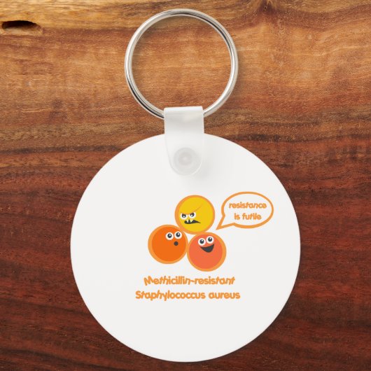 Evil MRSA Sleutelhanger (Voorkant)