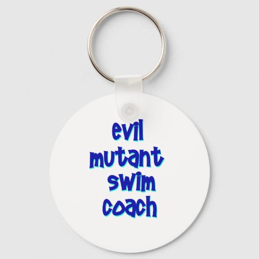 Evil Mutant Swim Coach Sleutelhanger (Voorkant)