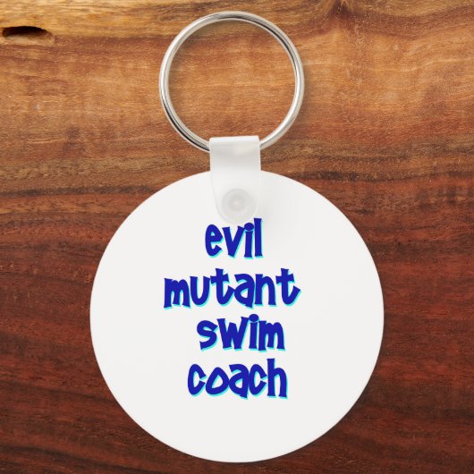 Evil Mutant Swim Coach Sleutelhanger (Voorkant)