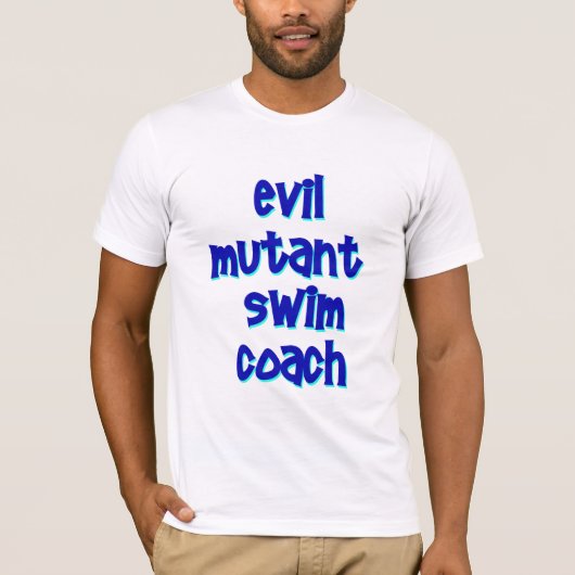 Evil Mutant Swim Coach T-shirt (Voorkant)