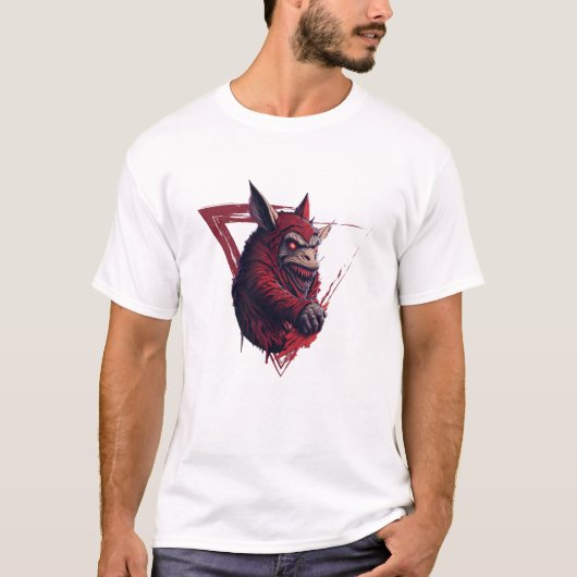 Evil Ninja Donkey T-shirt (Voorkant)