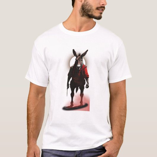 Evil Ninja Donkey T-shirt (Voorkant)
