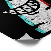 Evil Number 7 Shirt - 7 Ate 9 Joke 67 Meme Hallowe Poster (Hoek)