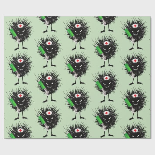 Evil Nurse Meme Dark Humor Funny Medical Cadeaupapier (Vlak)