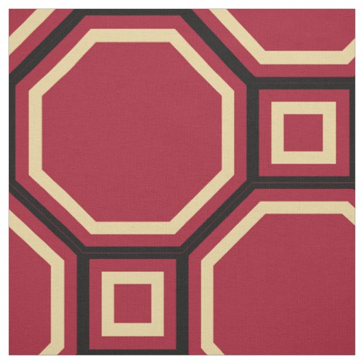Evil Octagon Pattern Stof (Swatch)