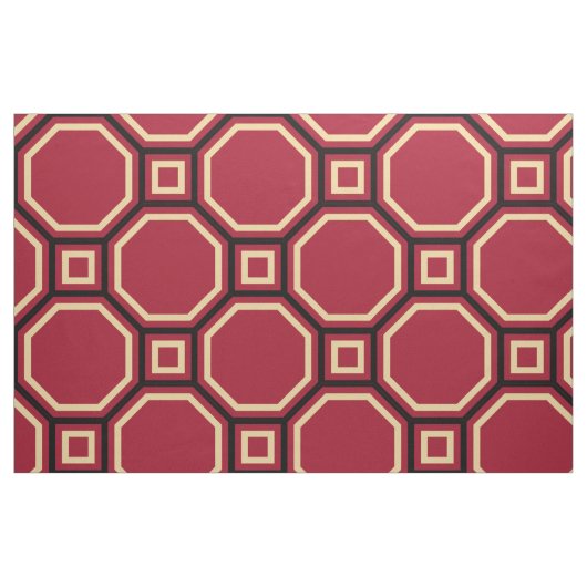 Evil Octagon Pattern Stof (Fat Quarter)