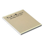 Evil Overlord Notitieblok (Schuin)