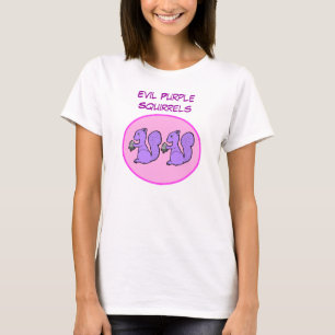 Evil Paars Squirrels T-shirt