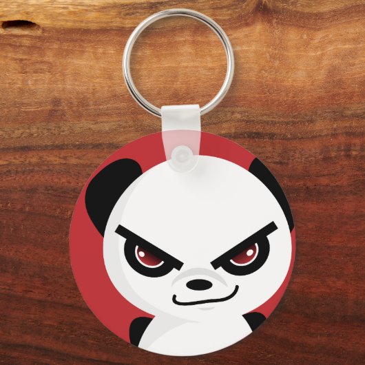 Evil Panda Keyring Sleutelhanger (Voorkant)