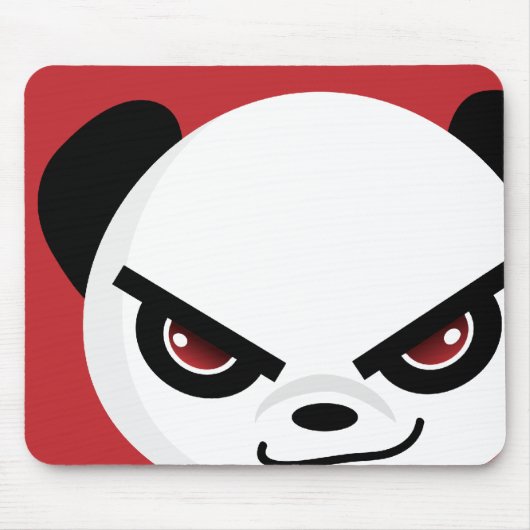 Evil Panda Mousepad Muismat (Voorkant)