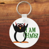 Evil Penguin™ Chaos Sleutelhanger (Voorkant)