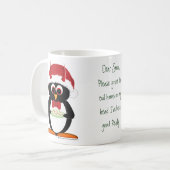 Evil Penguin-kerstMok Koffiemok (Voorkant links)