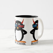 Evil Penguin™ Old School 3D Mok (Voorkant rechts)