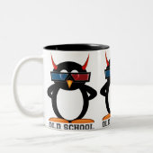Evil Penguin™ Old School 3D Mok (Links)