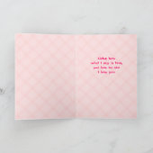 Evil Penguin Valentijnsdag Kaart (Binnen)