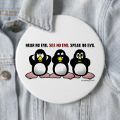 Evil Penguins Ronde Button 6,0 Cm (In situ)