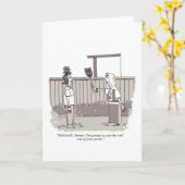 Evil Perm greeting card Kaart (Gele Bloem)