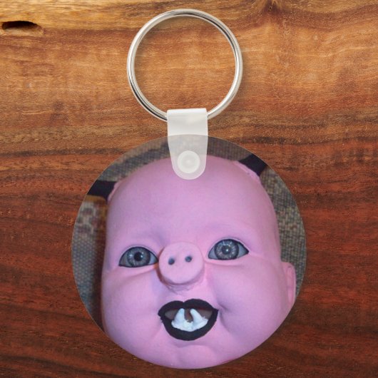 Evil Pig Sleutelhanger (Voorkant)