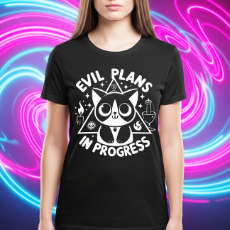 Evil Plans in ontwikkeling T-shirt
