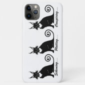 Evil Plotting Cat Trio Case-Mate iPhone Case (Achterkant)