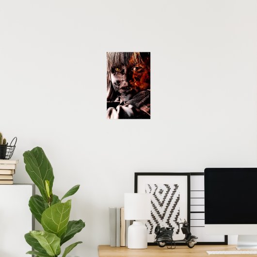 Evil Portrait Poster (Thuiskantoor)