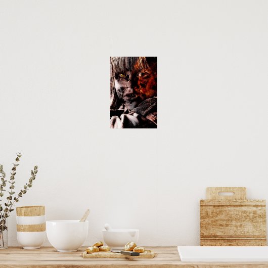 Evil Portrait Poster (Keuken)