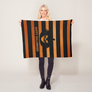 Evil Pumpkin Fleece Deken
