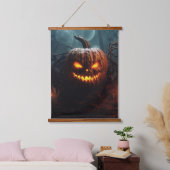 Evil Pumpkin Hangend Wandkleed (Slaapkamer)