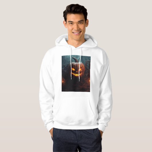 Evil Pumpkin Hoodie (Voorkant volledig)