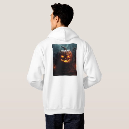 Evil Pumpkin Hoodie (Achterkant volledig)