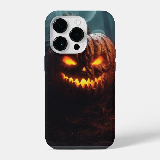 Evil Pumpkin iPhone Hoesje (Achterkant)
