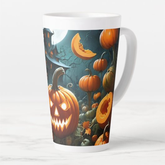 Evil pumpkin latte mok (Rechterhoek)