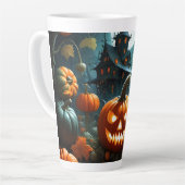 Evil pumpkin latte mok (Linkerhoek)