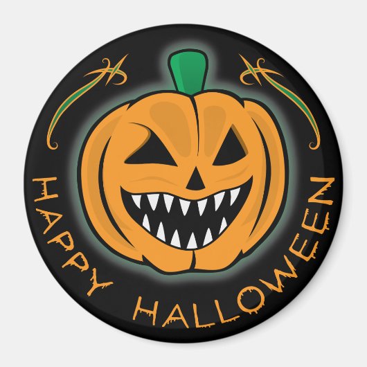 Evil Pumpkin Magneet (Voorkant)