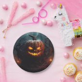 Evil Pumpkin Papieren Bordje (Feest)