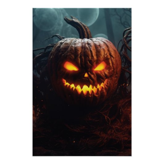 Evil Pumpkin Perfect Poster (Voorkant)