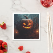Evil Pumpkin Servet (Insitu)