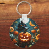 Evil pumpkin sleutelhanger (Voorkant)