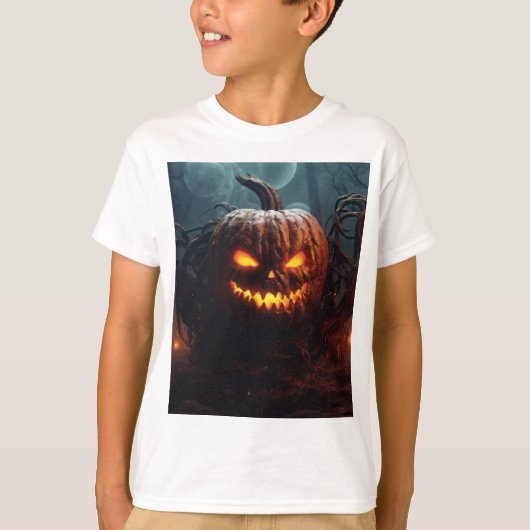 Evil Pumpkin T-shirt (Voorkant)