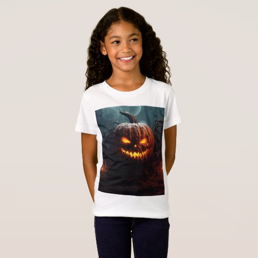 Evil Pumpkin T-shirt (Voorkant volledig)