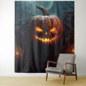 Evil Pumpkin Wandkleed (In situ)