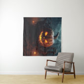 Evil Pumpkin Wandkleed (In Situ (horizontaal))